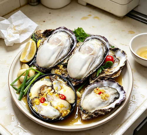 Raw Oysters